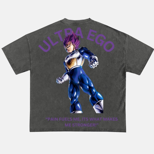 Heavyweight Drop Shoulder Tee – Ultra Ego Vegeta Edition